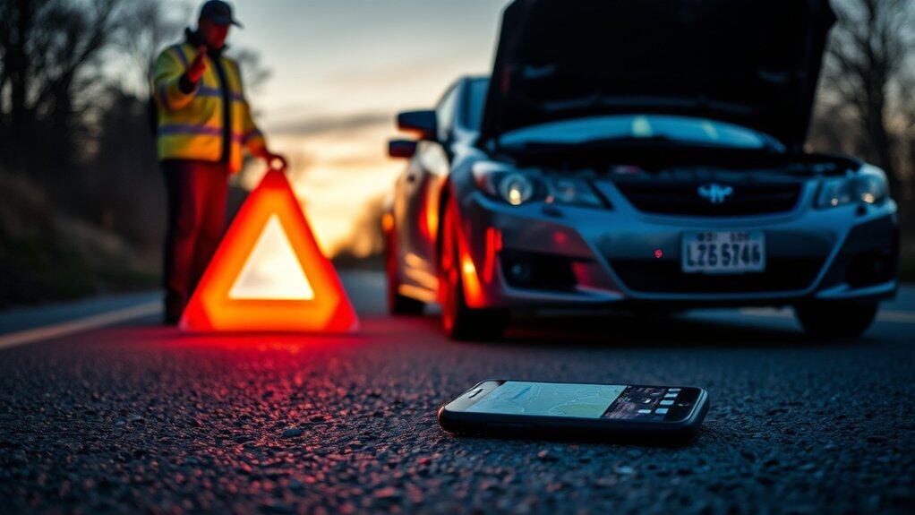 effectief omgaan met noodsituaties langs de weg